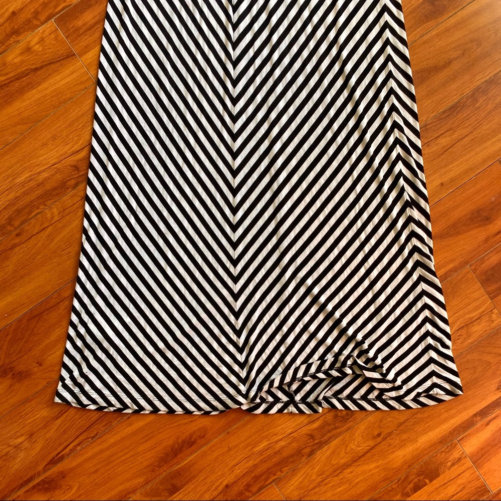 Calvin Klein Striped Maxi / Sun Dress - Picture 6 of 6
